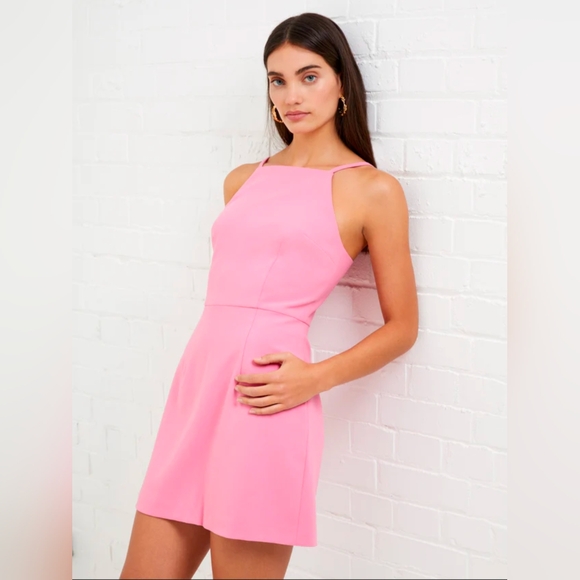 🆕 French Connection Whisper Square Neck Strappy Dress (0) - Picture 2 of 12